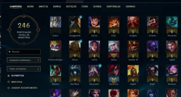 Conta League Of Legends Season II