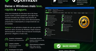OPTIMIZER – Deixe seu Windows mais leve, rápido e seguro!