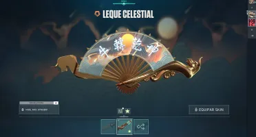 CONTA VALORANT LEQUE CELESTIAL, VANDAL CHRONOVOID E OP ÍON