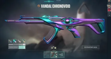 CONTA VALORANT LEQUE CELESTIAL, VANDAL CHRONOVOID E OP ÍON