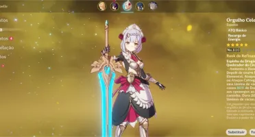 Genshin Impact - Espadão Orgulho Celestial 5*