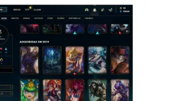 Conta do LOL - lv 266 - Gold -,3k e 600 de essencia laranja