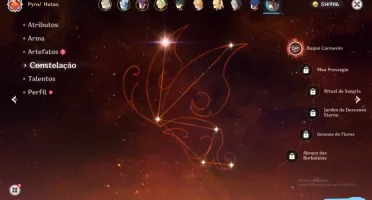 Conta Genshin Impact AR 55 Com Seis 5*