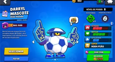 Vendo conta do brawl stars