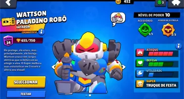 Vendo conta do brawl stars