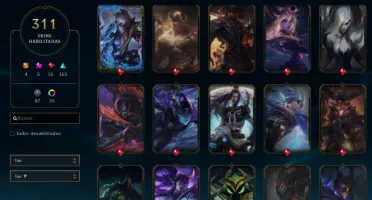Conta D4(65%) 311 skins, All Champions