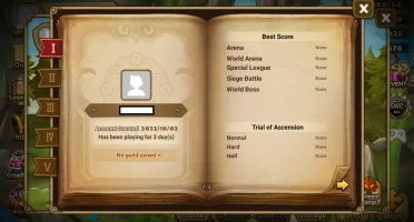 Reroll Summoners War lvl10 com Madeleine Luz+Demon Fire