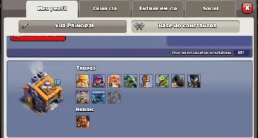 Conta Clash of Clans