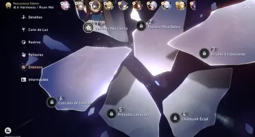 HONKAI STAR RAIL End Game Serv. Europeu Rank 70 - 25 5*