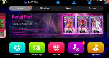 Conta efootball com Ney/Suarez do Trio msn + Messi 2015 106