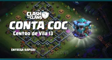 Conta Clash Of Clans CV13