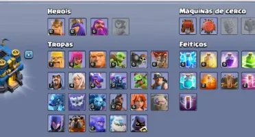 Vendo conta Clash of clans cv 12, 4 estrelas barato