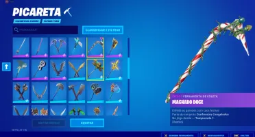 CONTA FORTNITE CAP 1 SEASON 8 COM SALVE O MUNDO