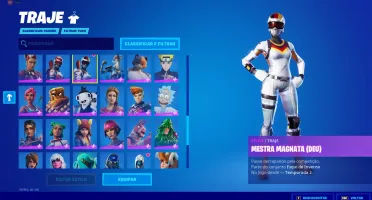 CONTA FORTNITE CAP 1 SEASON 8 COM SALVE O MUNDO