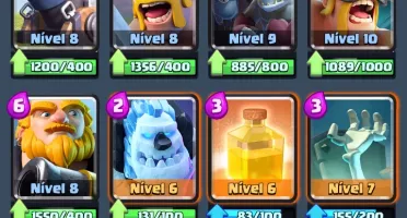Clahs Royale - Nivel 10 - Arena 11 - 79/81 Cartas