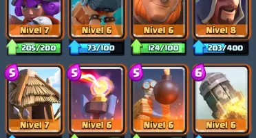 Clahs Royale - Nivel 10 - Arena 11 - 79/81 Cartas