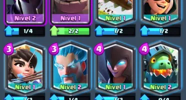 Clahs Royale - Nivel 10 - Arena 11 - 79/81 Cartas