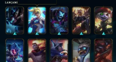CONTA LEAGUE OF LEGENDS 96 SKINS BRONZE 2 ( PROVISORIO )