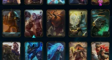 CONTA LEAGUE OF LEGENDS 96 SKINS BRONZE 2 ( PROVISORIO )