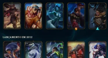 CONTA LEAGUE OF LEGENDS 96 SKINS BRONZE 2 ( PROVISORIO )