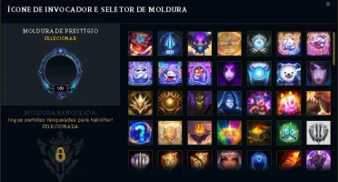 CONTA LEAGUE OF LEGENDS 96 SKINS BRONZE 2 ( PROVISORIO )