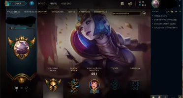 vendo conta gold 2/113 Campeões /44 skins / nivel 222