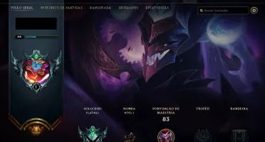 Conta Platina 1, 44 campeões, 14 skins