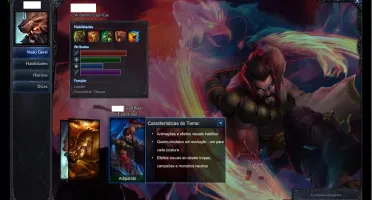 Conta League of Legends com Udyr Guardião Espiritual