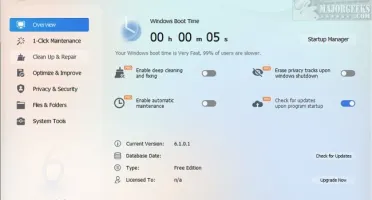 đź’» Glary Utilities Pro Portable 6 Acelerar o seu PC