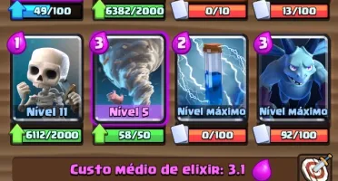 Clash Royale Conta lvl 12 - 4300 Troféus - Todas as cartas