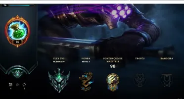 Conta de lol platina