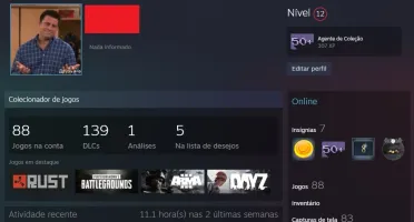 CONTA STEAM 8 ANOS COM VARIOS JOGOS FAMOSOS - TOP D+