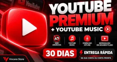 YouTube Premium + Youtube Music 30 Dias | Entrega Rápida