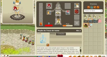 CRA LV 196 DOFUS RETRO SERVIDOR CRAIL RECÉM FUNDIDO