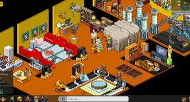 CONTA HABBO C/9 ANOS E MAIS DE 1000 MOBIS