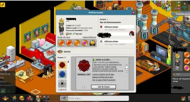 CONTA HABBO C/9 ANOS E MAIS DE 1000 MOBIS