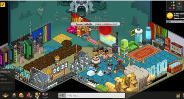 CONTA HABBO C/9 ANOS E MAIS DE 1000 MOBIS