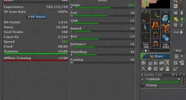 Tibia Elder Druid Ed 360 + Royal Paladin Rp 227 (open Pvp)