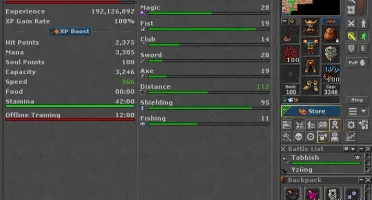 Tibia Elder Druid Ed 360 + Royal Paladin Rp 227 (open Pvp)