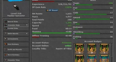 MS 315+ Non PVP - Acc com makers em varios servidores