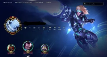 Conta Unranked; Level 30; 130 champs; Skins Ultimates.