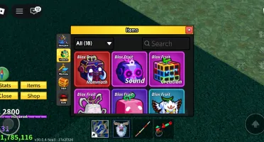 Conta blox fruits(yeti quase masterizada)