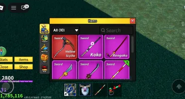 Conta blox fruits(yeti quase masterizada)