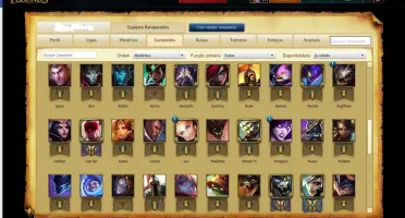 conta league of legends diamante III