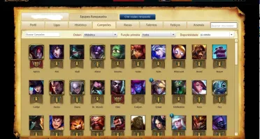 conta league of legends diamante III