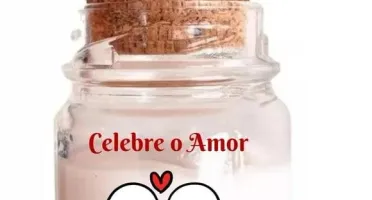 Mini Vela Aromática Brinde Dia dos Namorados 40g