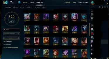 Conta League of legends