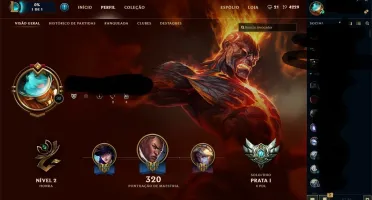Conta League of legends