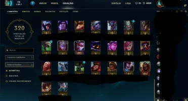 Conta League of legends