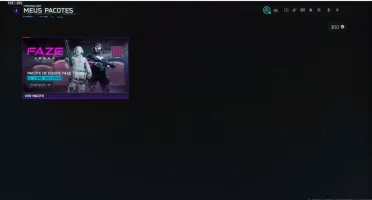 Conta warzone com singularidade, 70% de infestation feito